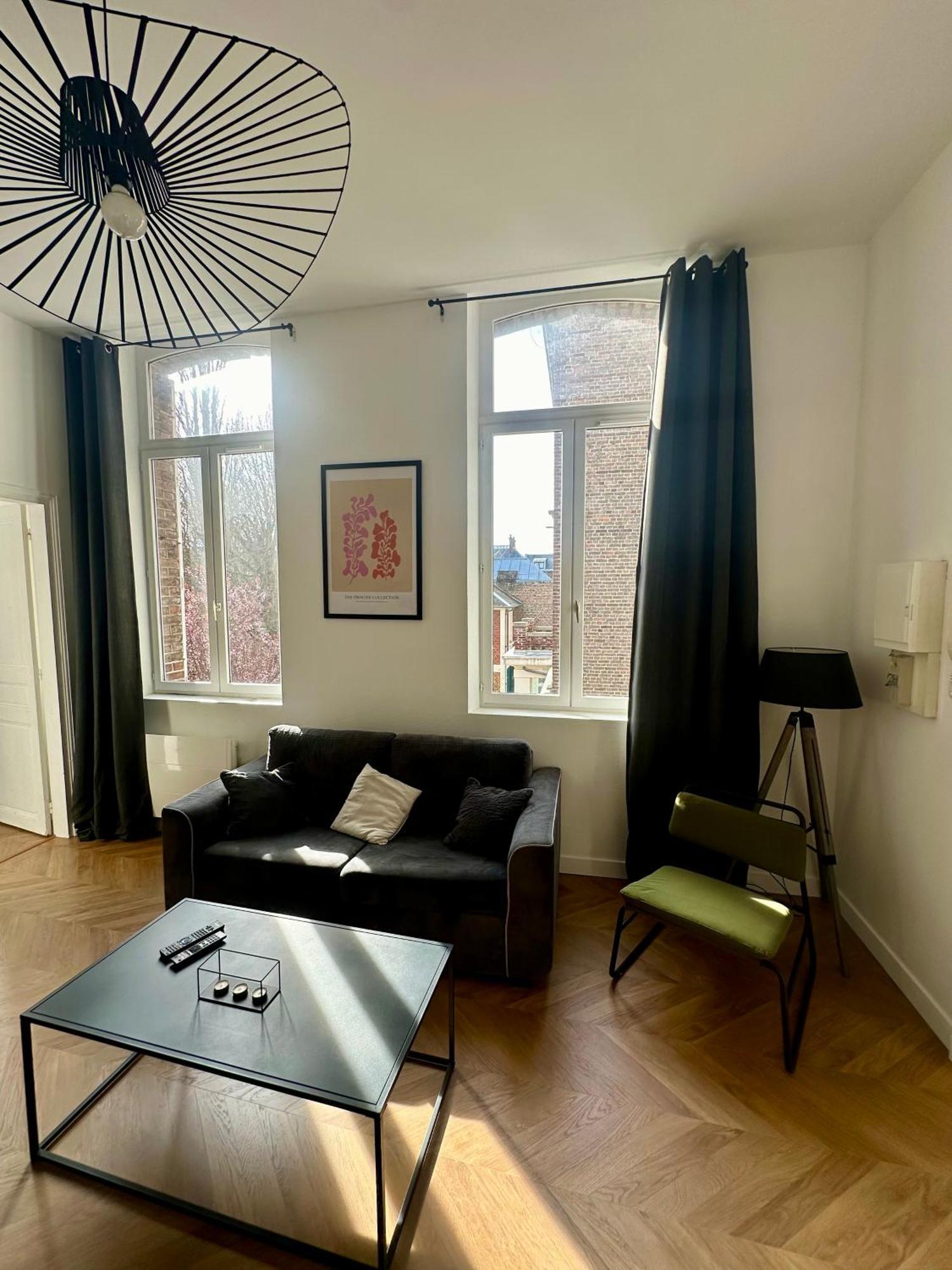 Spacieux Appt Haussmannien Parking Prive Amiens Buitenkant foto