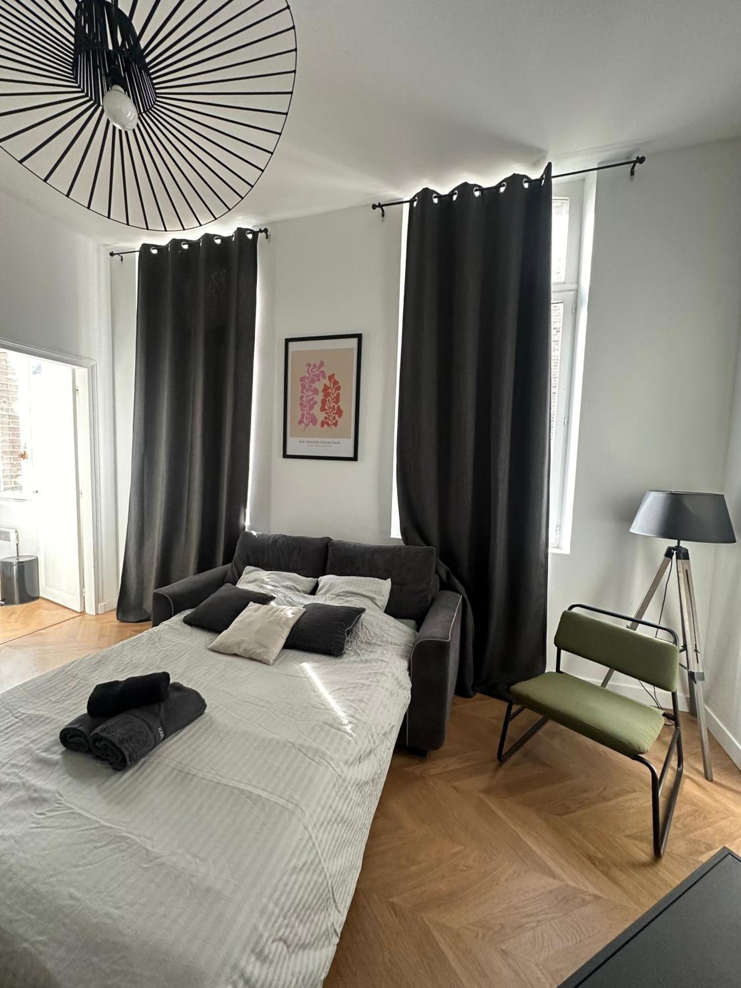 Spacieux Appt Haussmannien Parking Prive Amiens Buitenkant foto
